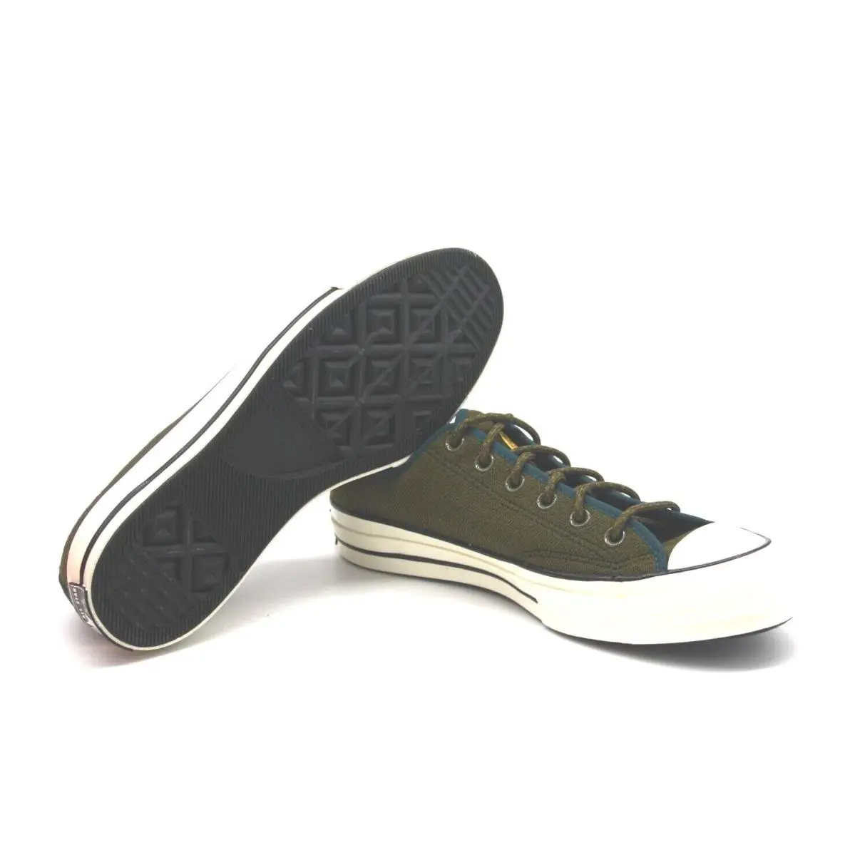 Converse shoes - Converse Chuck Taylor All Star OX - 165929C - SURPLUS OLIVE & MIDNIGHT TURQUISE 7