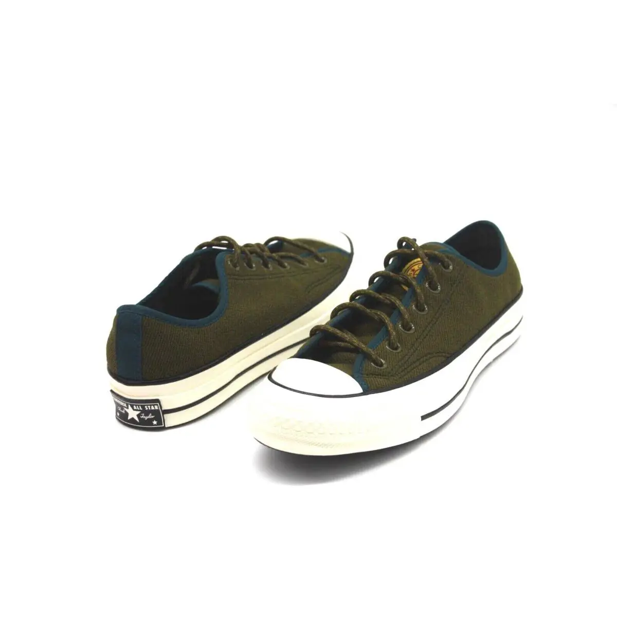 Converse shoes - Converse Chuck Taylor All Star OX - 165929C - SURPLUS OLIVE & MIDNIGHT TURQUISE 12
