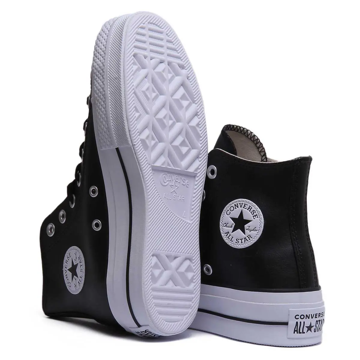 Converse shoes - Black White 2