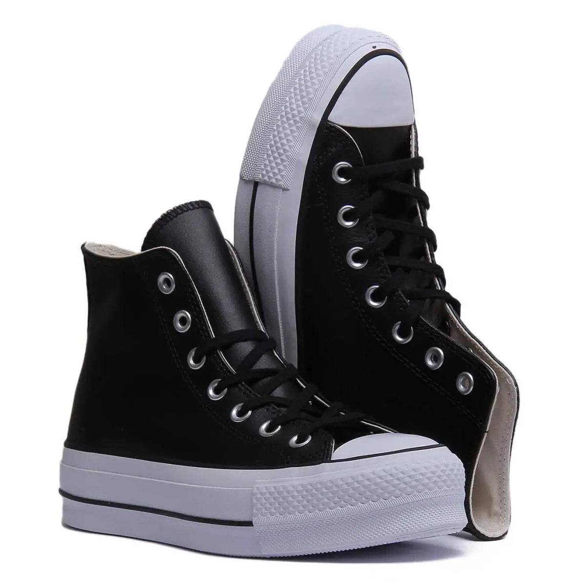Converse shoes - Black White 3