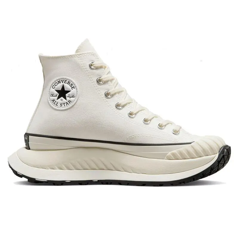 Chuck 70 At-cx Hi Top Canvas Shoes Lugged Sole Men`s Sneakers Kicks White/Egret/Black by Converse