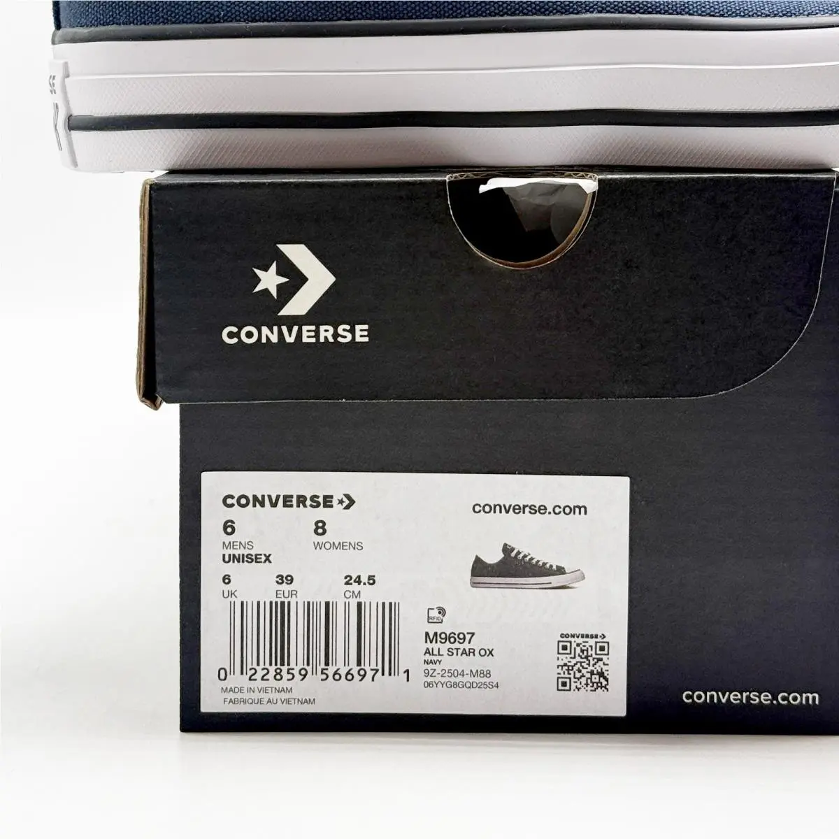 Converse shoes - Converse Chuck Taylor All Star OX - M9697 - Blue 4