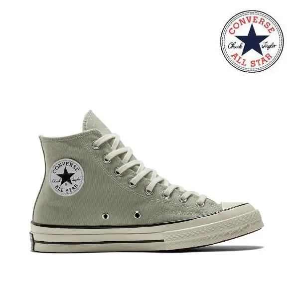 Converse shoes - CONVERSE CHUCK 70 - CHUCK - A02756C - SAGE EGRET BLACK 4