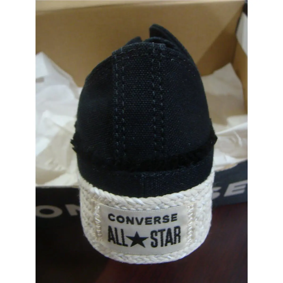 Converse shoes - Converse CTAS OX - CTAS - 567685C - Black/White/Natural 4