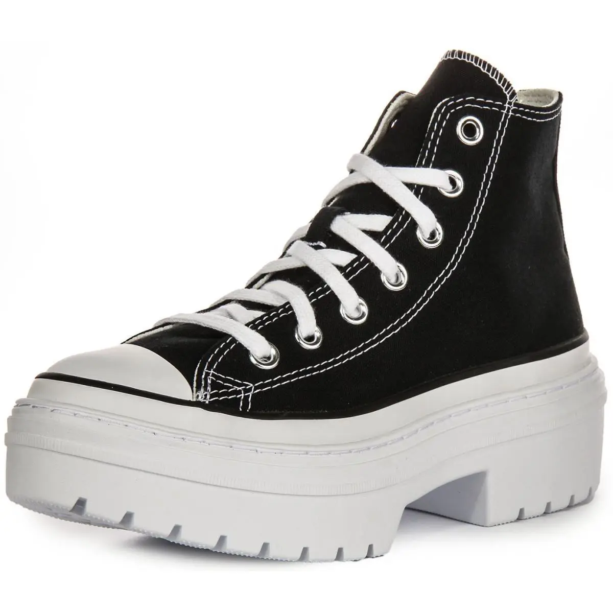 Converse shoes - BLACK WHITE 4