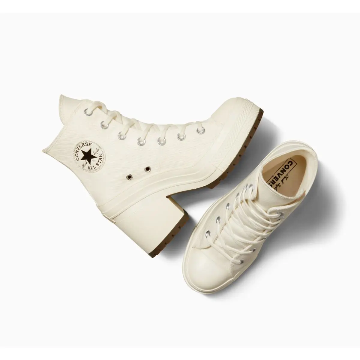 Converse shoes - Egret/Egret/Black 3