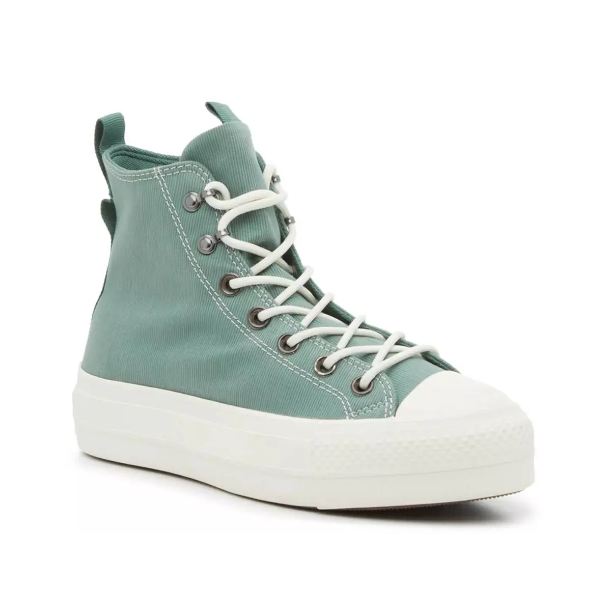 Woman`s Fashion Sneakers Converse Chuck Taylor All Star High - Herby Green