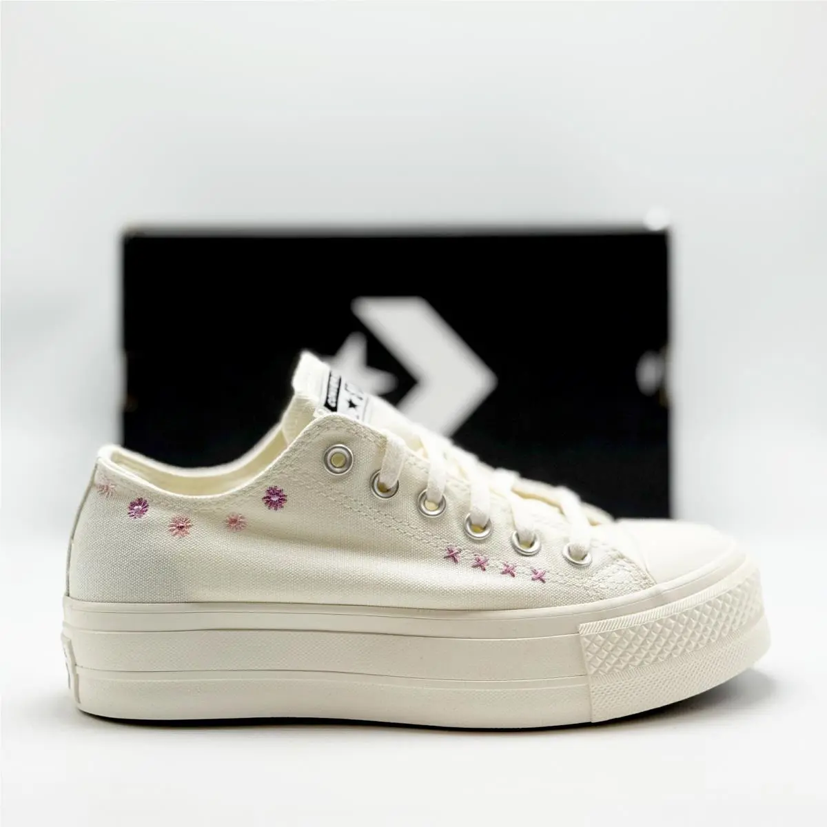 Converse shoes - Converse Chuck Taylor All Star Lift OX - A15008C - Beige 4