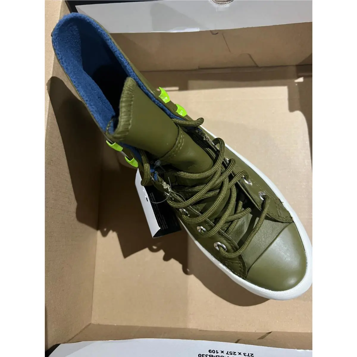 Converse shoes - DARK MOSS/NAVY/EGRET 1