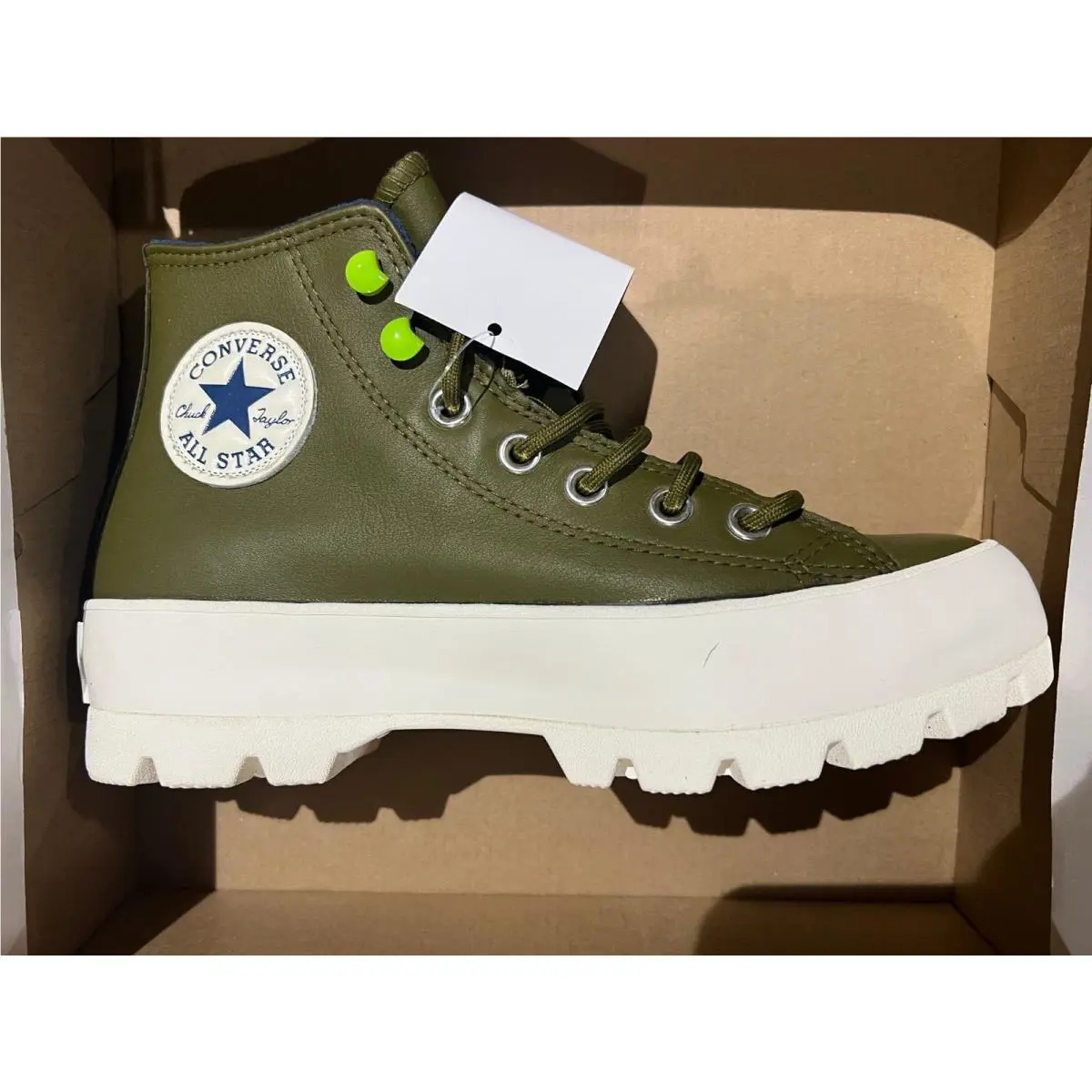 Converse shoes - DARK MOSS/NAVY/EGRET 3