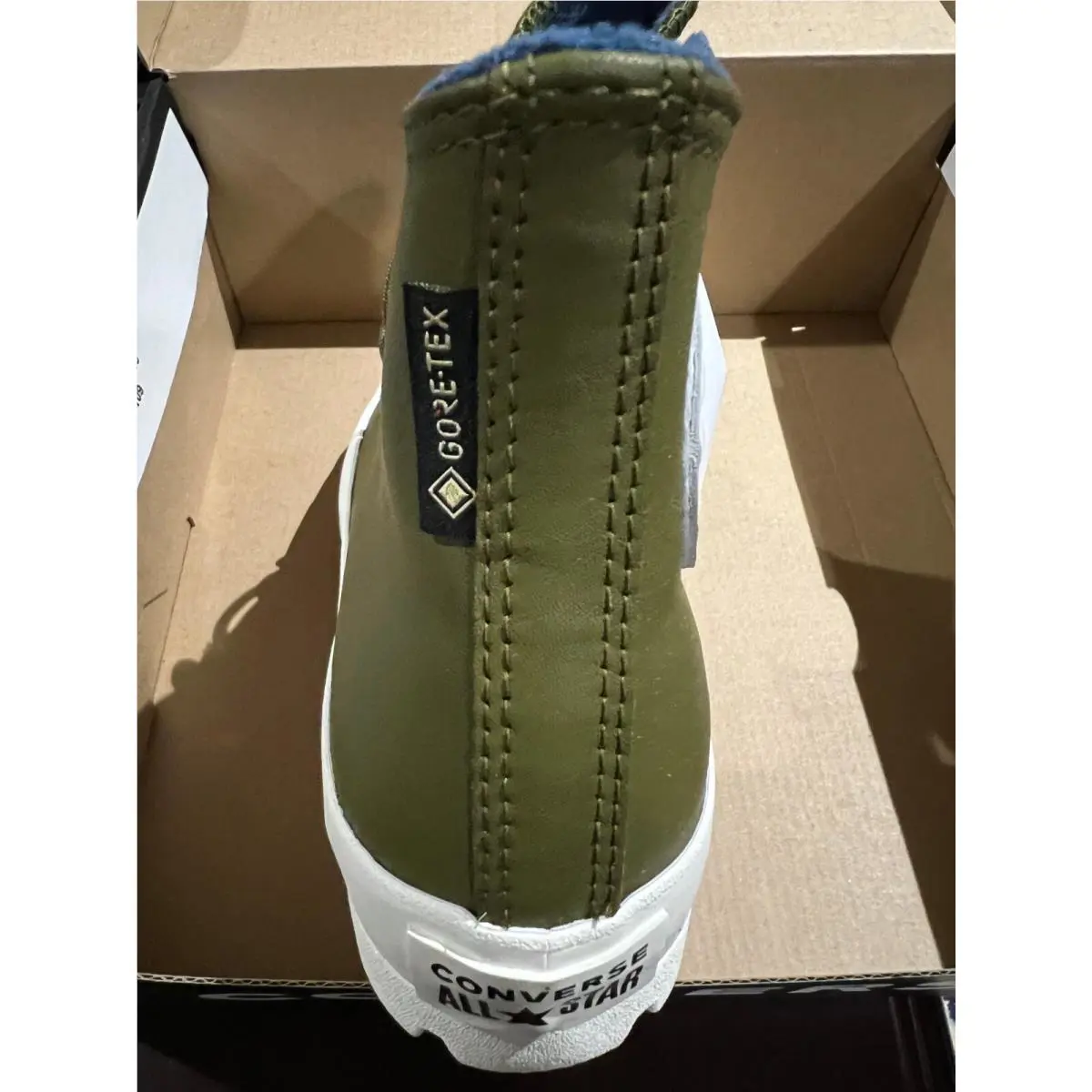 Converse shoes - DARK MOSS/NAVY/EGRET 4
