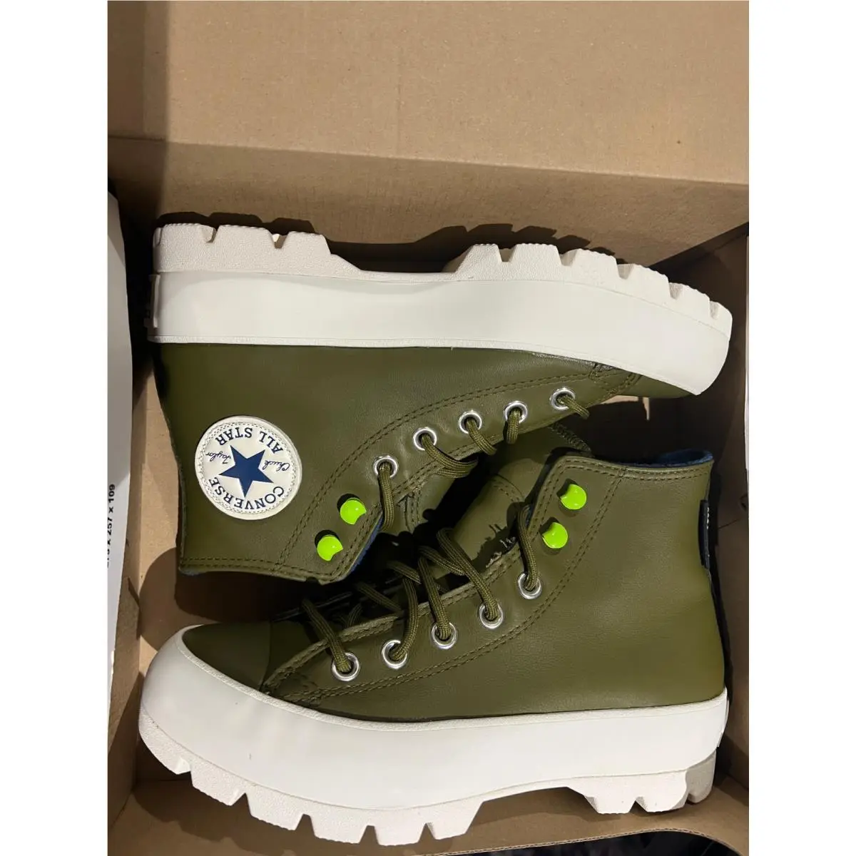 Converse shoes - DARK MOSS/NAVY/EGRET 6