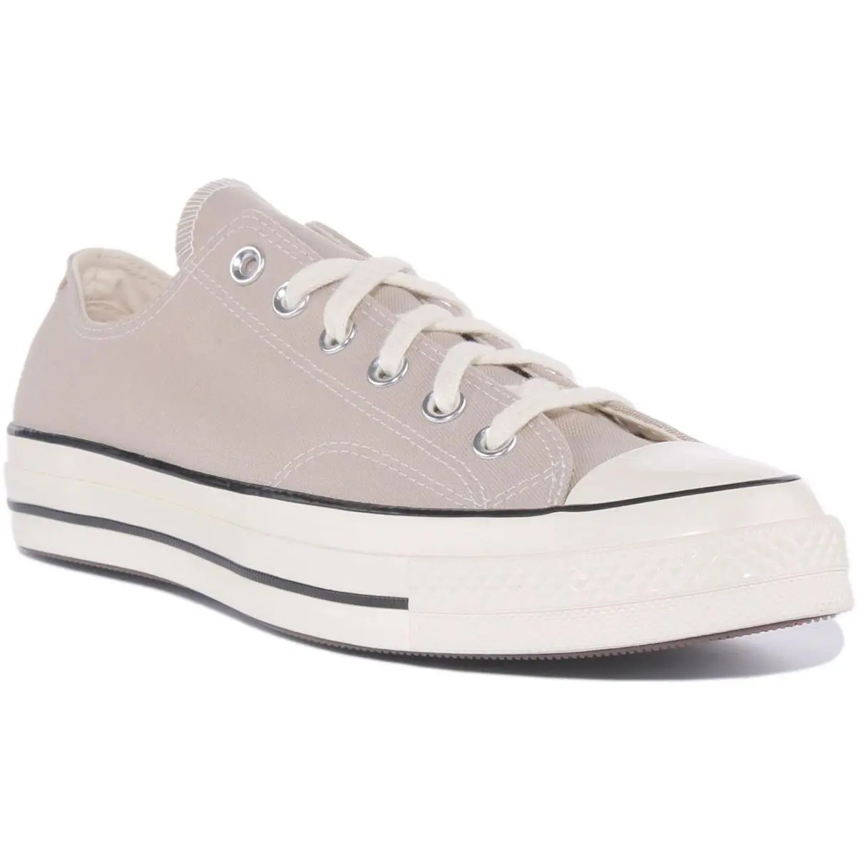 Converse 172680C Retro Style Recycled Canvas Unisex Sneakers In Stone US 10- 13 - STONE
