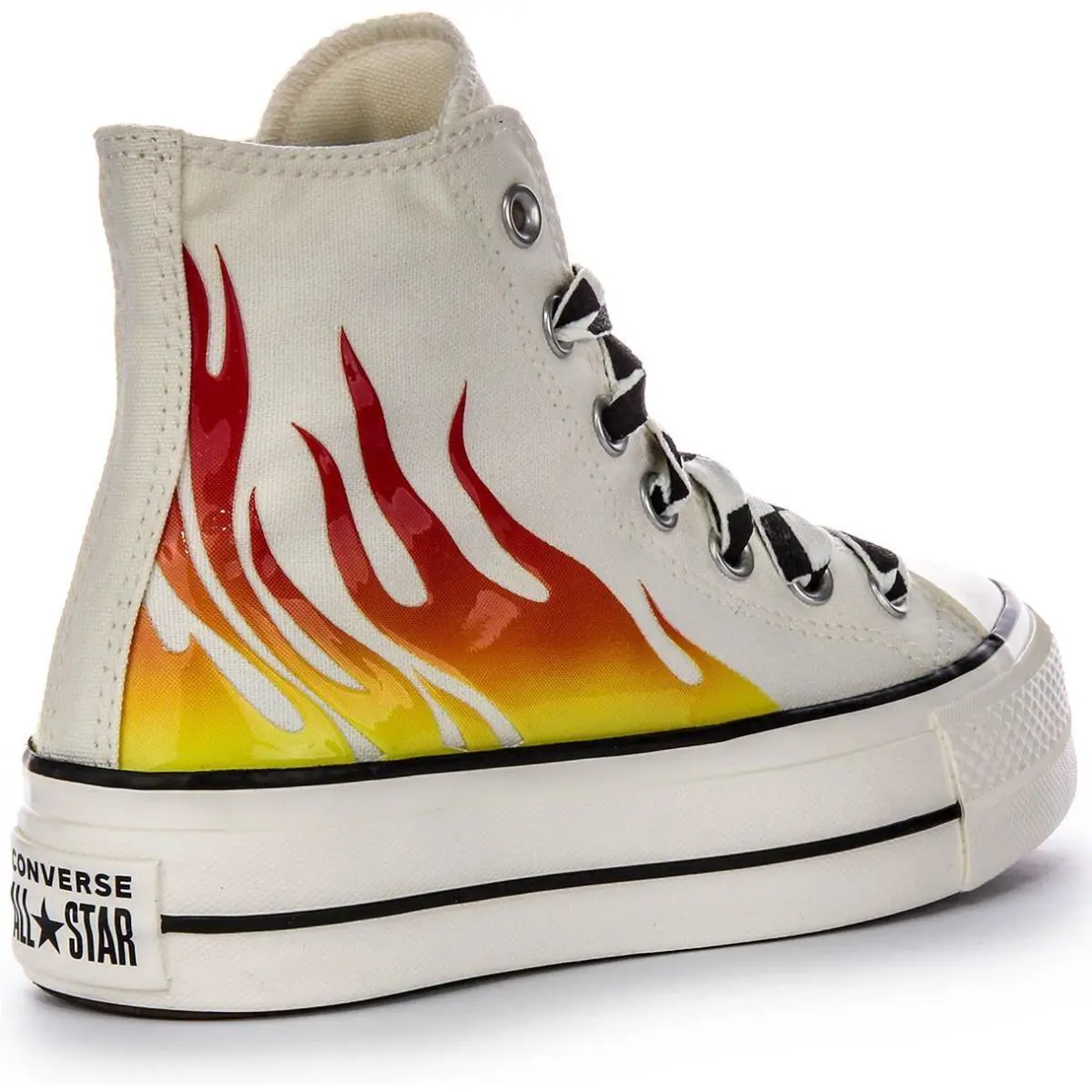 Converse shoes - WHITE RED 1