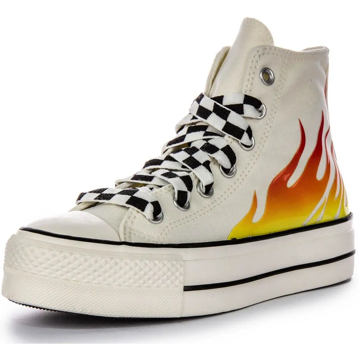 Converse shoes - WHITE RED 4