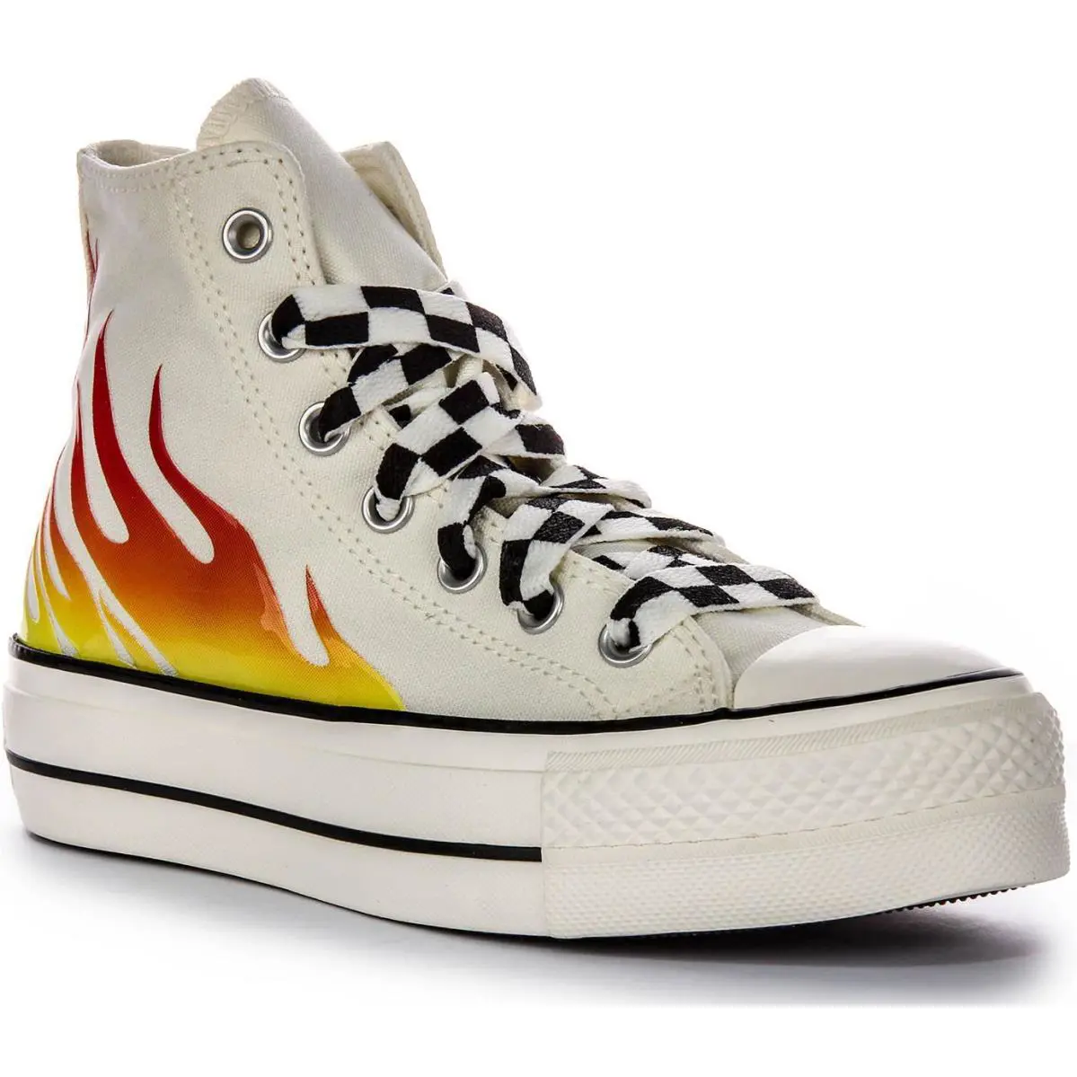 Converse shoes - WHITE RED 5
