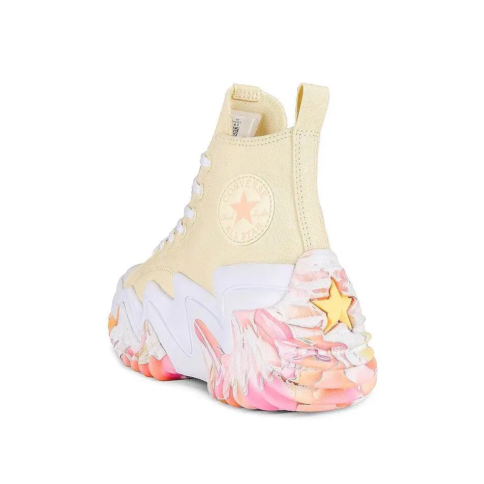Converse shoes - Converse Run Star - Run Star - A03518C - Cheeky Coral, & White 2