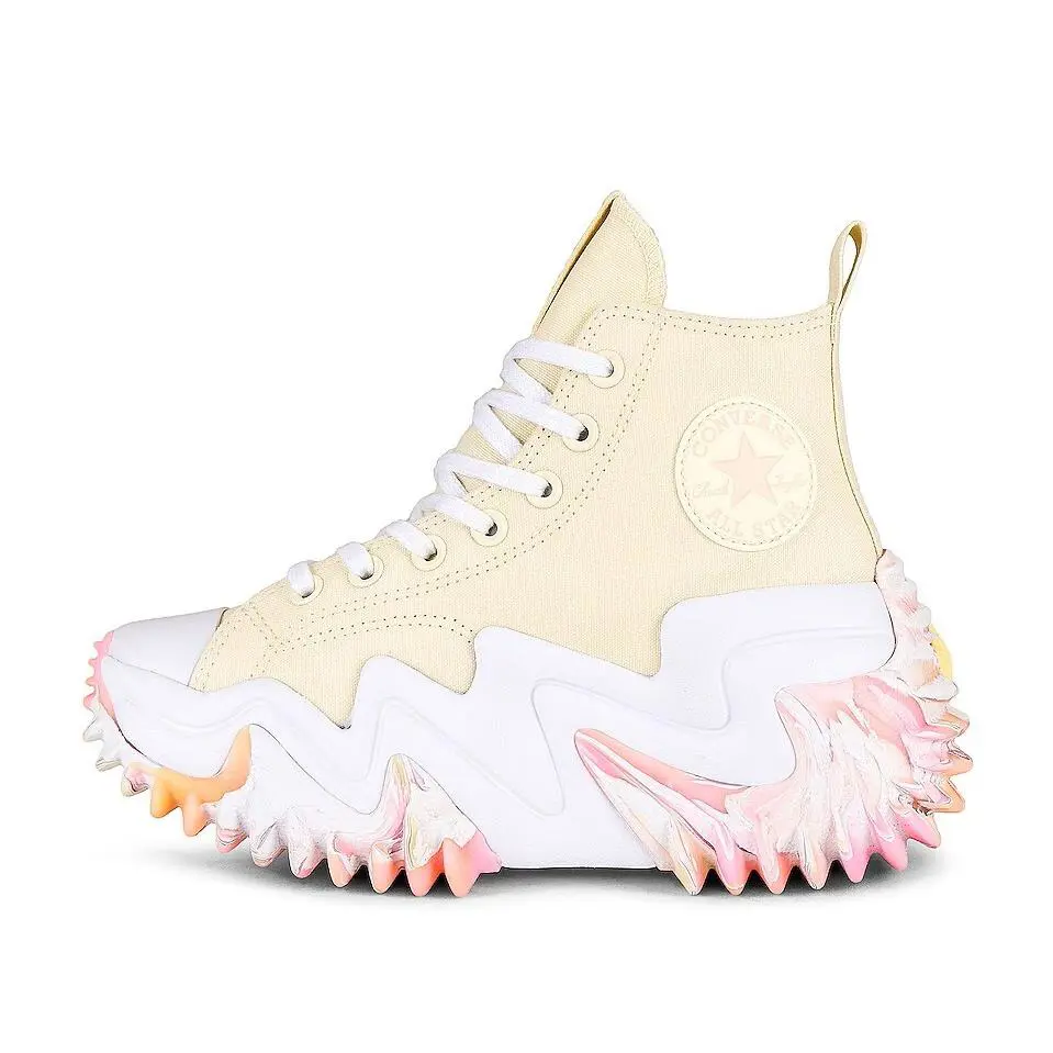 Converse shoes - Converse Run Star - Run Star - A03518C - Cheeky Coral, & White 4