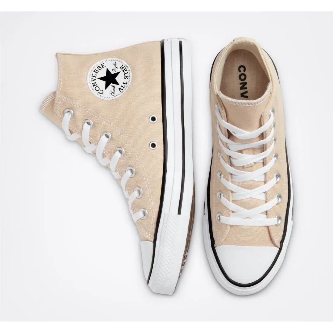 Converse shoes - Converse Chuck Taylor All Star High Top - 168575F - Beige 3