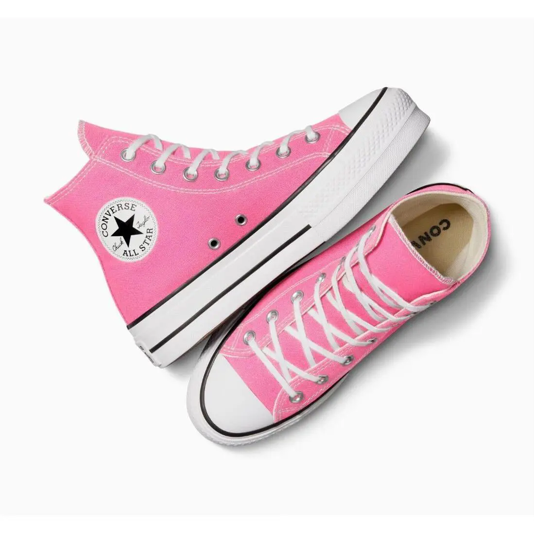 Converse shoes - Converse Chuck Taylor All Star Lift - Pink, Manufacturer: Pink/White/Black 12