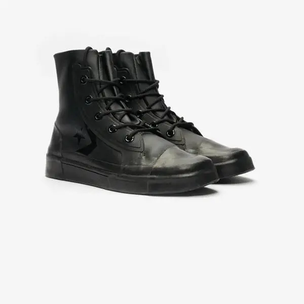 Converse X Ambush Pro Leather Hi 167278C Black/yellow Mens 5 Womens 6.5