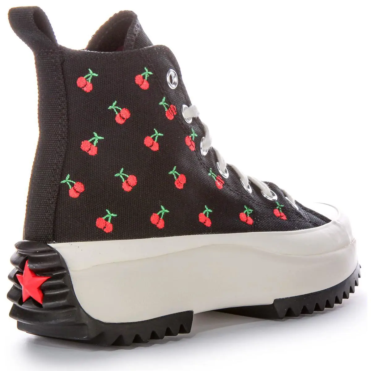 Converse shoes - BLACK RED 1
