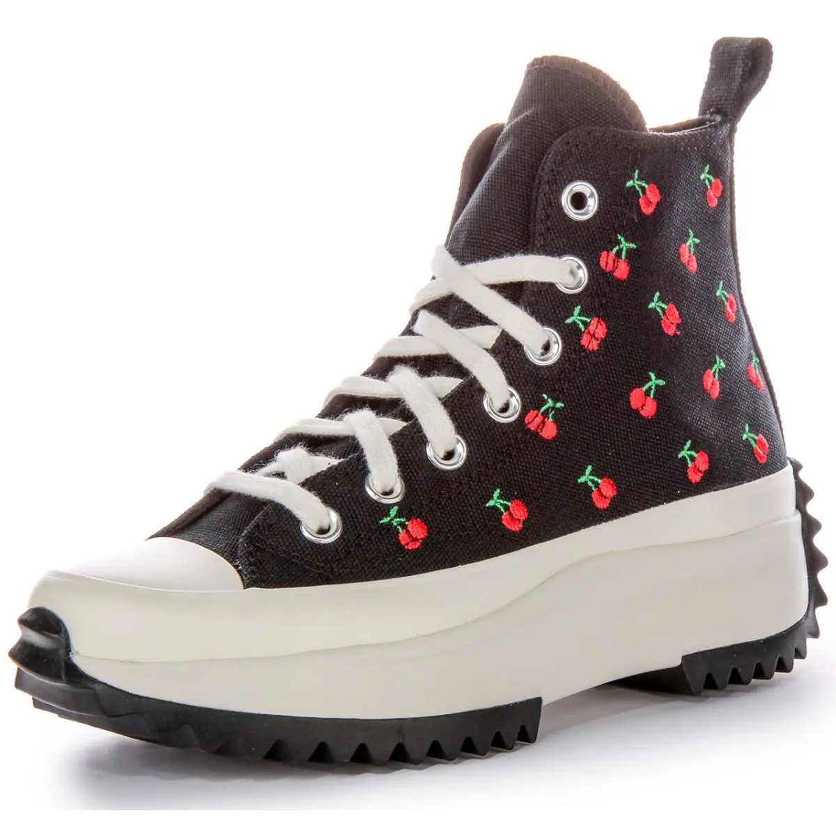 Converse shoes - BLACK RED 4