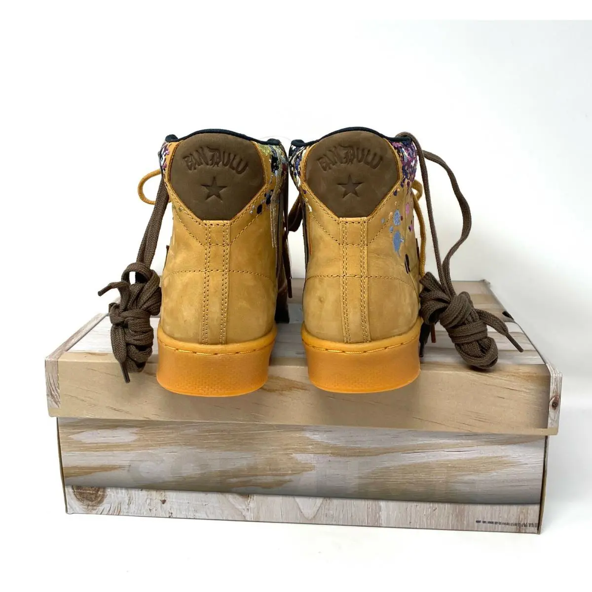 Converse shoes - Converse x Bandulu - Bandulu - 169908C - Yellow 5
