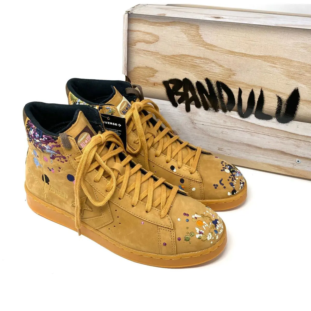 Converse shoes - Converse x Bandulu - Bandulu - 169908C - Yellow 10