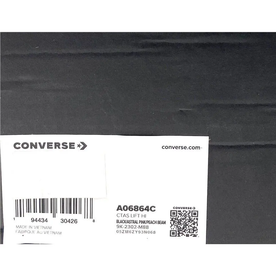 Converse shoes - Converse Chuck Taylor All-Star Lift Platform - A06864C - Black 6