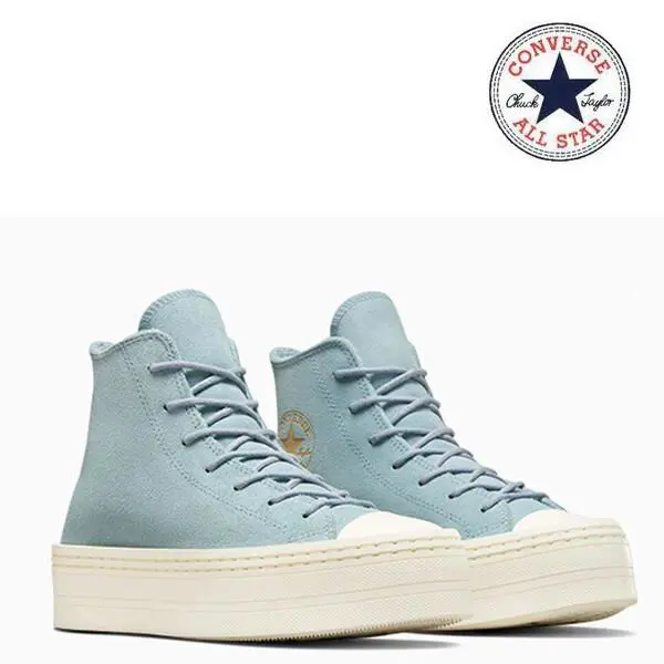 Converse shoes - Converse Chuck Taylor All-Star Lift Platform - A06816 - Blue 0