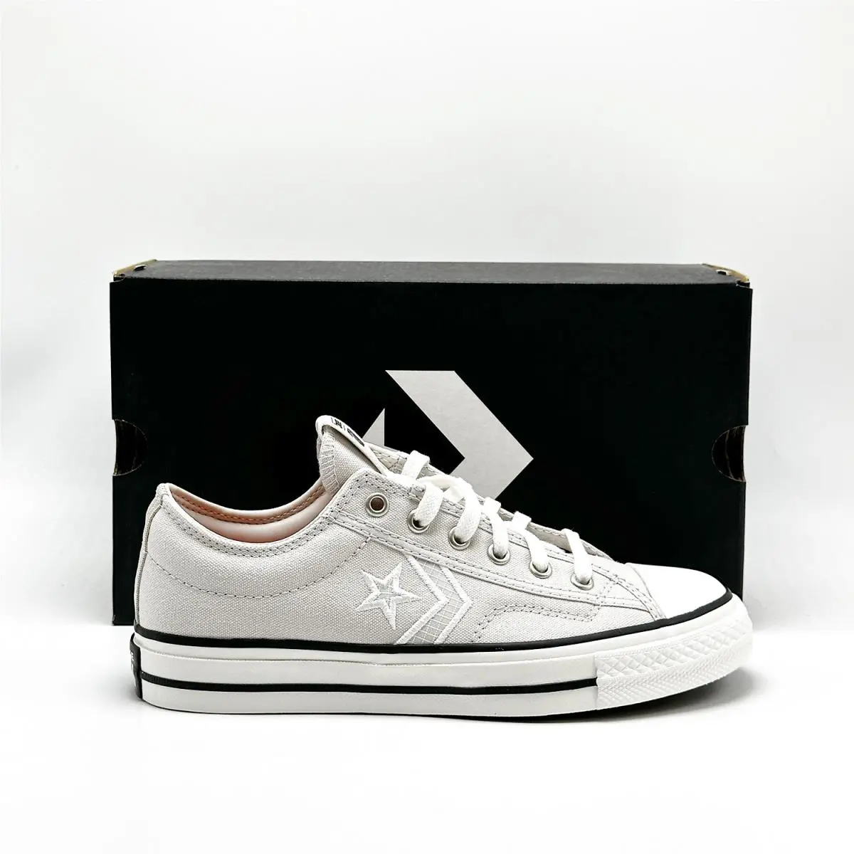 Converse shoes - Converse Chuck Taylor All Star Leather High Top - A09855C - Gray 4