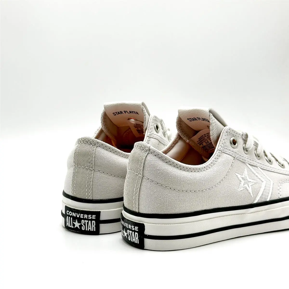 Converse shoes - Converse Chuck Taylor All Star Leather High Top - A09855C - Gray 7