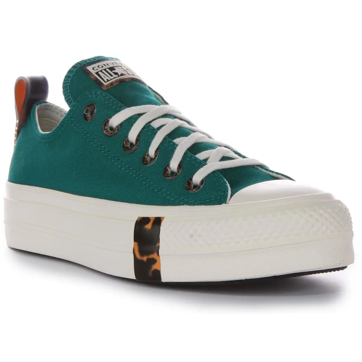 Converse A05288C Chuck Taylor All Star Unisex Lace Up Tortoise Teal US 5 - 10