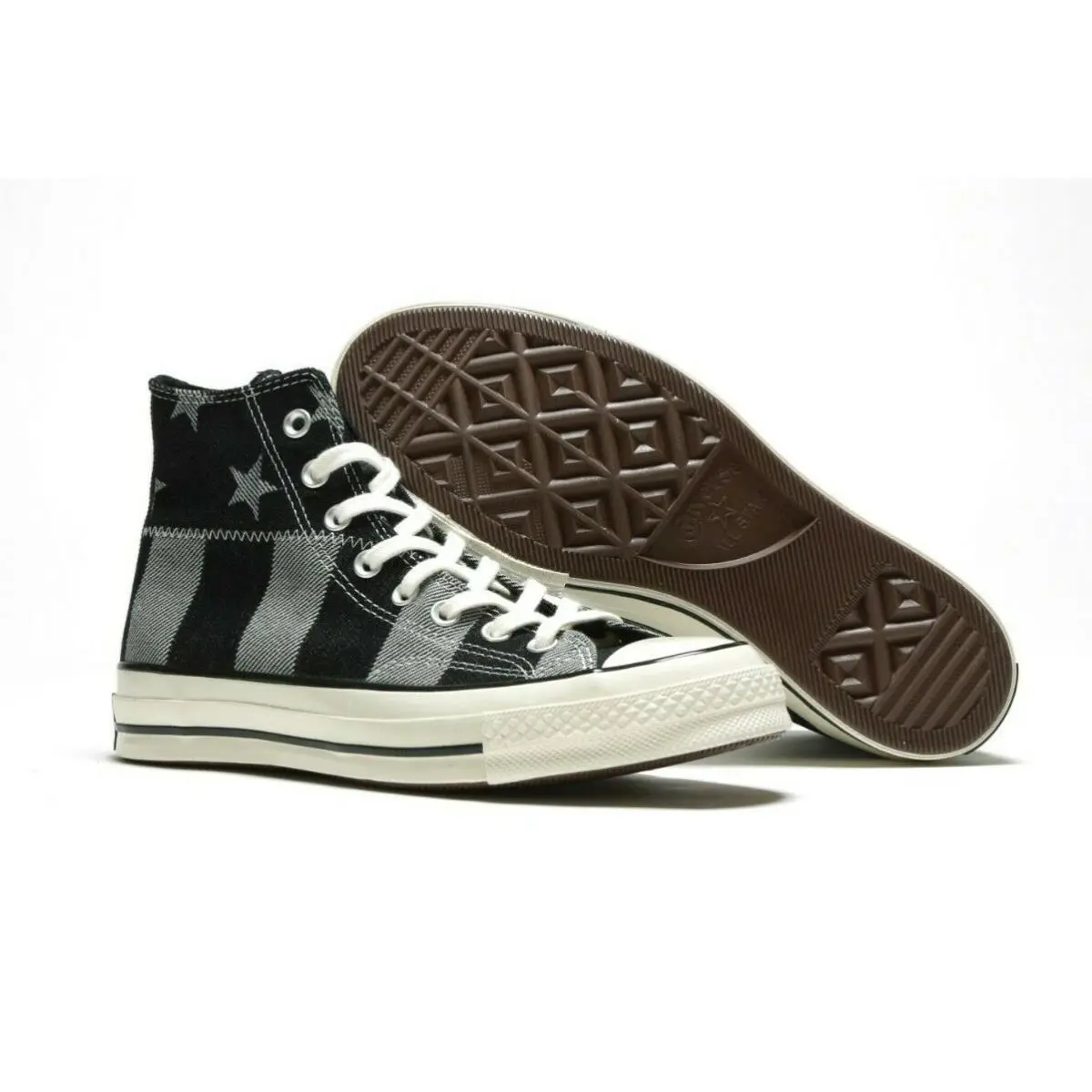 Converse shoes - Black/White/Egret 2