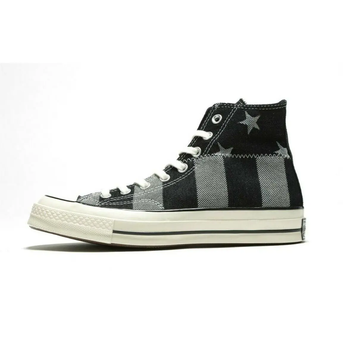 Converse shoes - Black/White/Egret 3