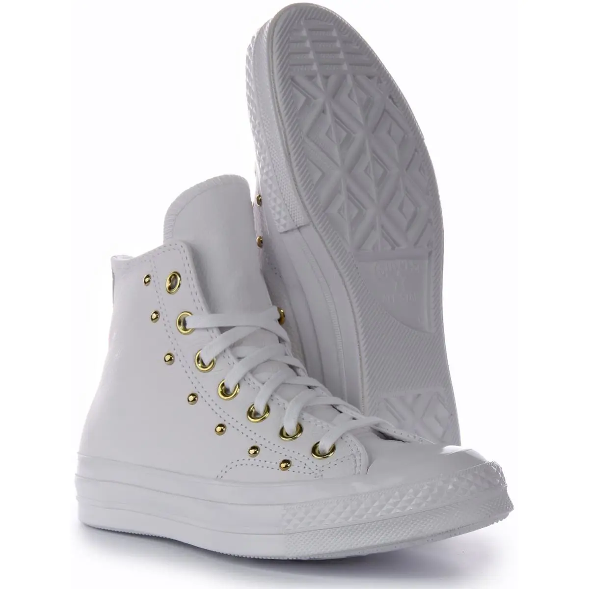 Converse shoes - WHITE GOLD 3