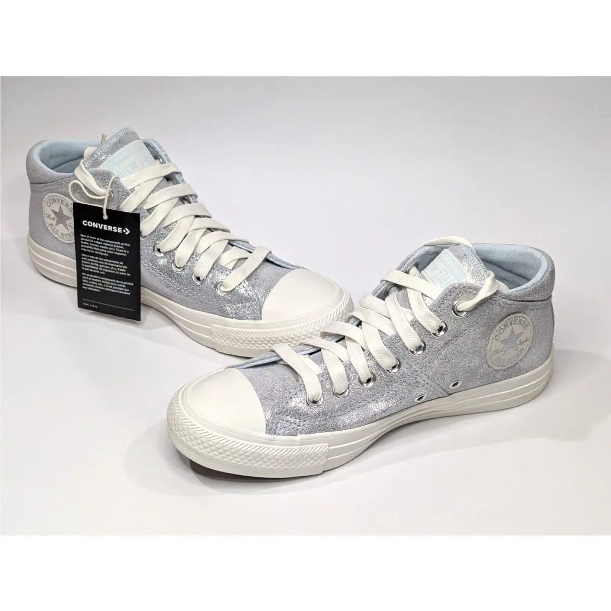 Converse shoes - Converse CTAS Madison Mid - CTAS Madison Mid - A12502C - Silver/Egret 8