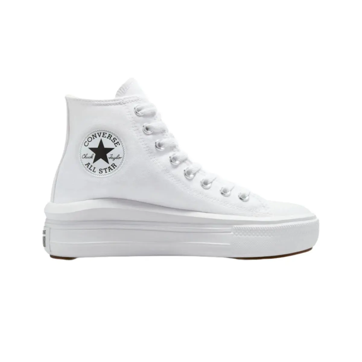 Converse Chuck Taylor All Star Move Platform Women`s Sneaker White/ivory/black