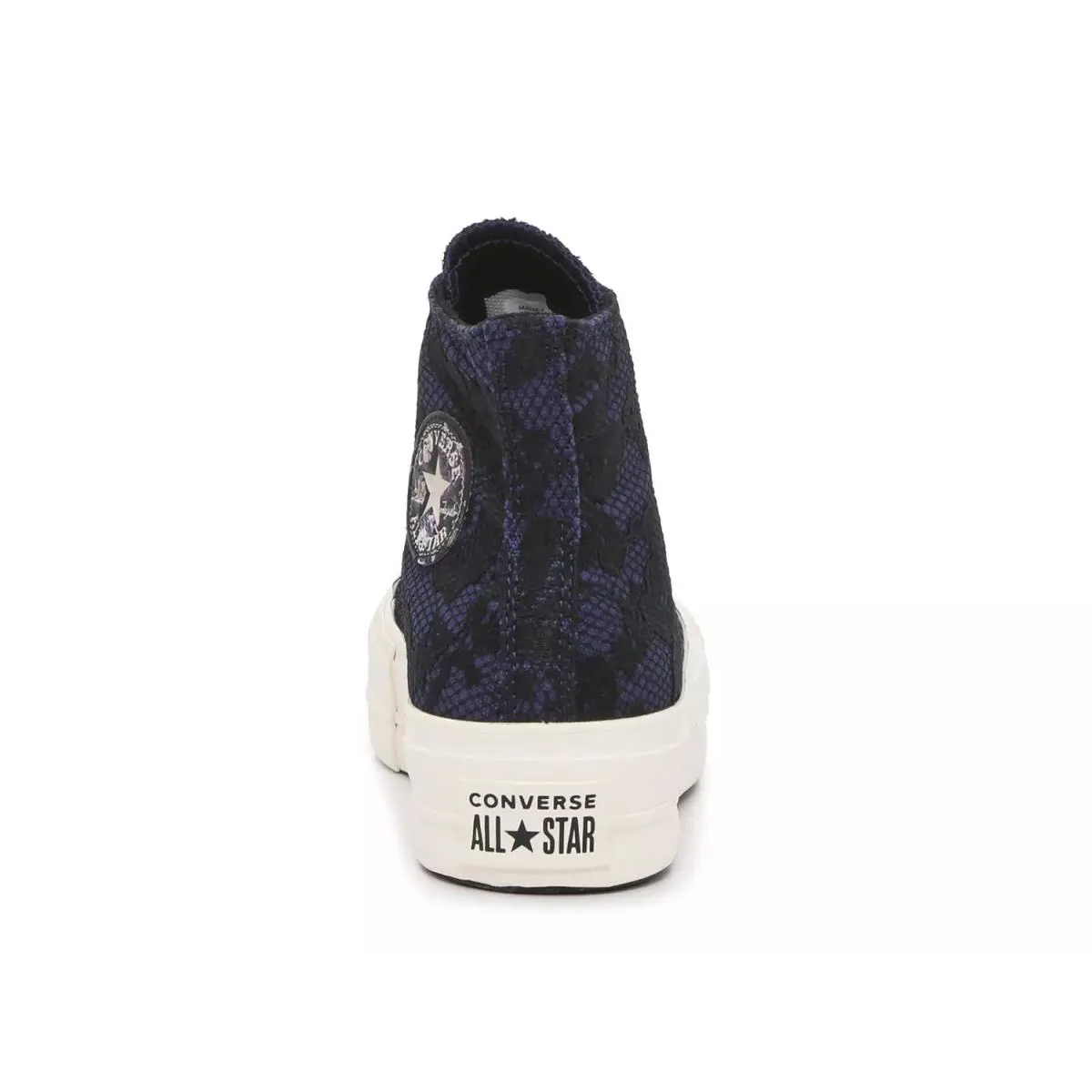 Converse shoes - Black/Navy Floral Print 2