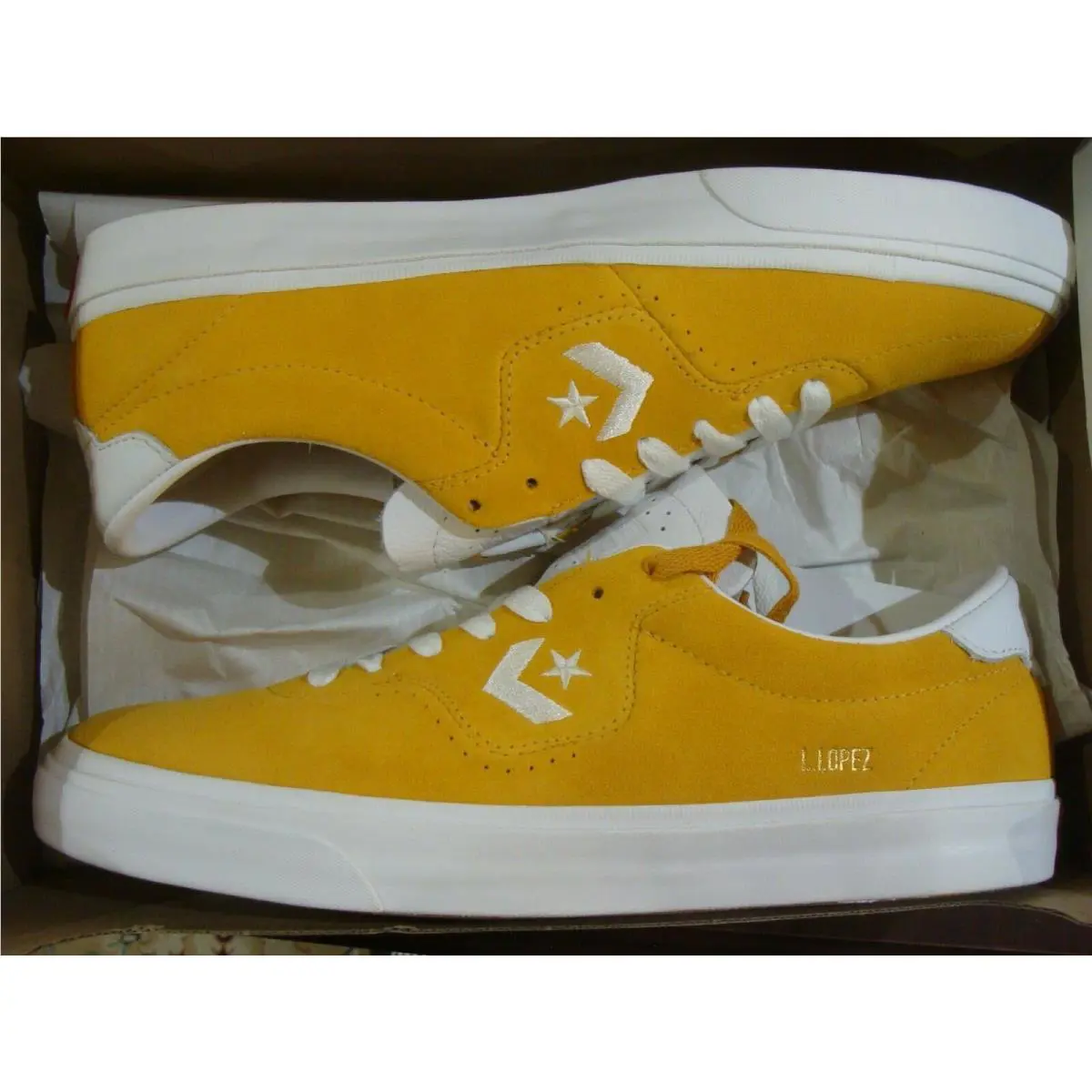Converse shoes - Converse Louie Lopez Pro Ox - 168672C - SUNFLOWER GOLD/ENA 6