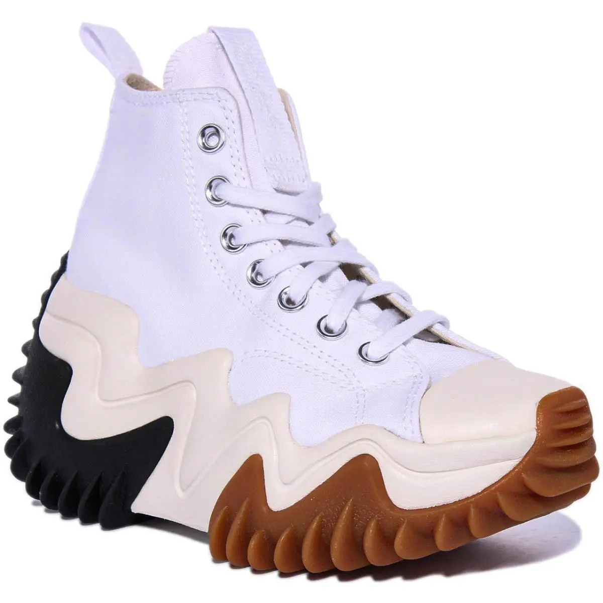 Converse 171546C Run Star Motion Hi Unisex Sneakers In White Size US 4- 13