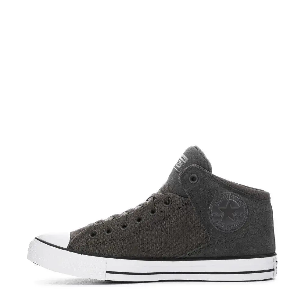 Converse Mens Chuck Taylor All Star High Street High Top Sneaker - Grey - Gray