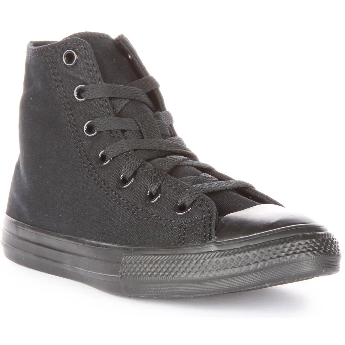 Converse 3S121C All Star High Top Unisex Kids Sneaker Black US 1- 13 - BLACK