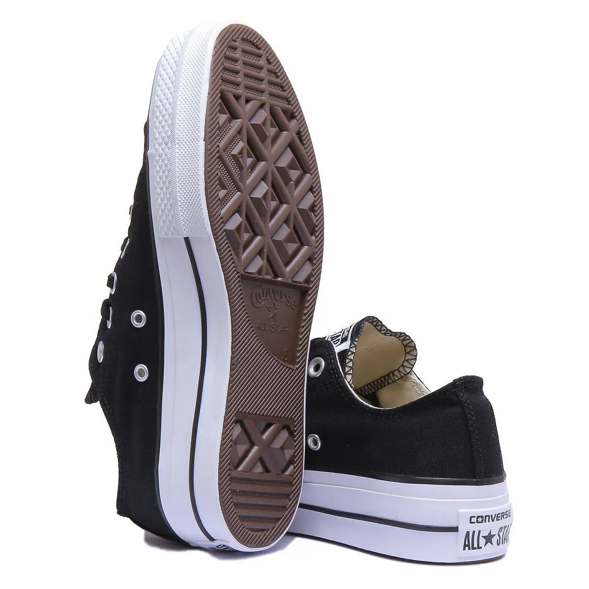 Converse shoes - Black White 2