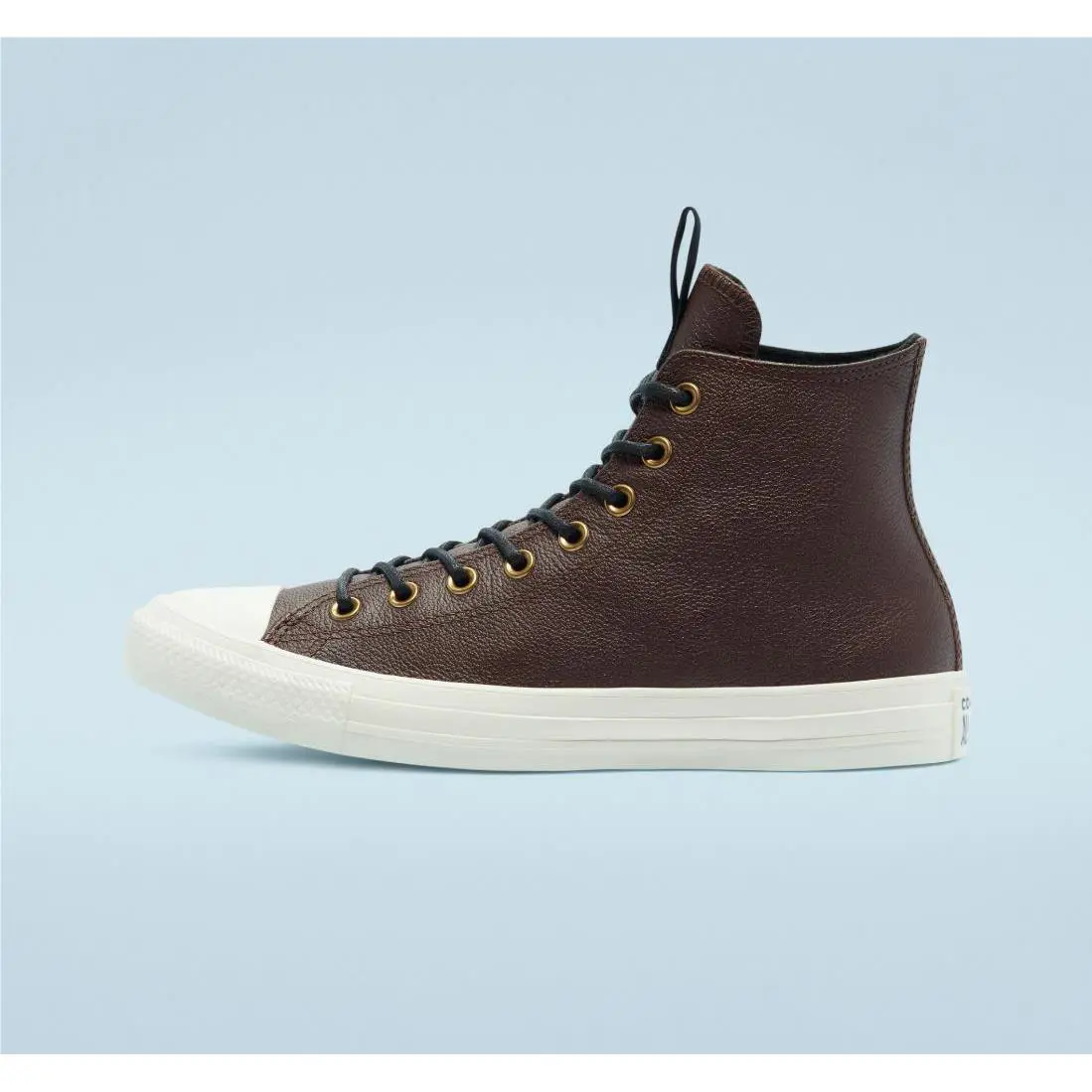 Converse shoes - Converse Chuck Taylor All Star Leather High Tops - 169659C - Brown 1