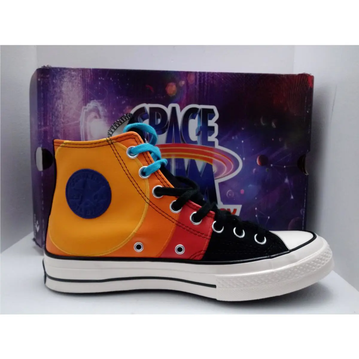 Converse shoes - Converse Chuck Taylor All-Star Hi - 172482C - BLACK/MANTRA ORANGE 11