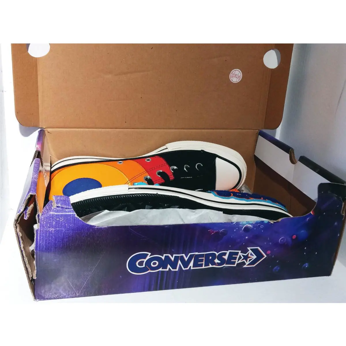 Converse shoes - Converse Chuck Taylor All-Star Hi - 172482C - BLACK/MANTRA ORANGE 13