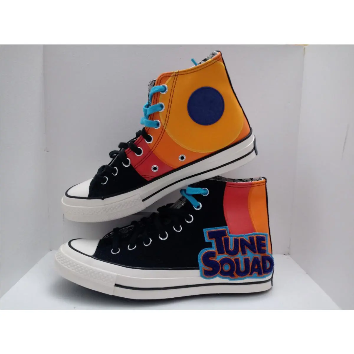 Converse shoes - Converse Chuck Taylor All-Star Hi - 172482C - BLACK/MANTRA ORANGE 5