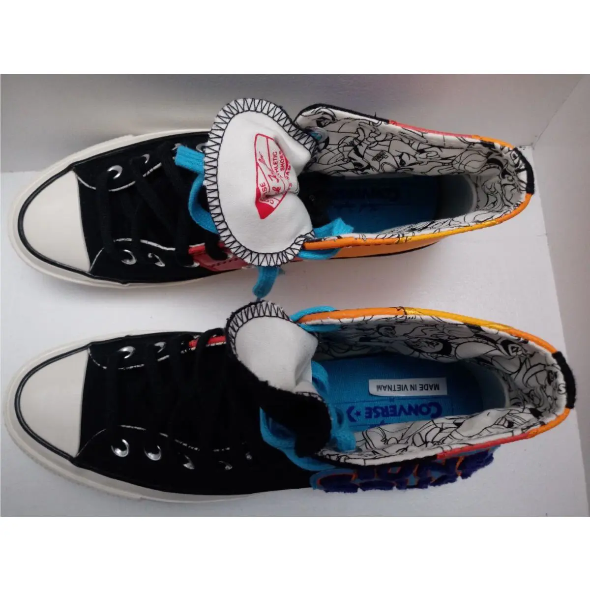 Converse shoes - Converse Chuck Taylor All-Star Hi - 172482C - BLACK/MANTRA ORANGE 10